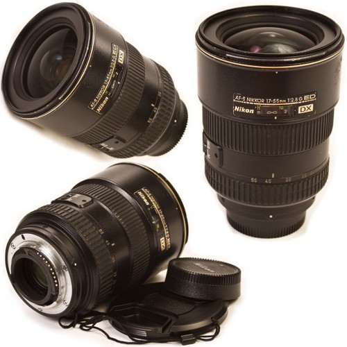 Nikon Nikkor AFS 1755 f28 G ED Lens Serial US222022